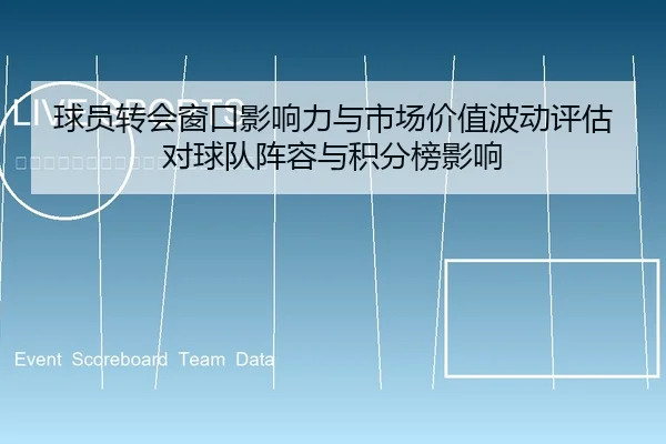 球员转会窗口影响力与市场价值波动评估 对球队阵容与积分榜影响